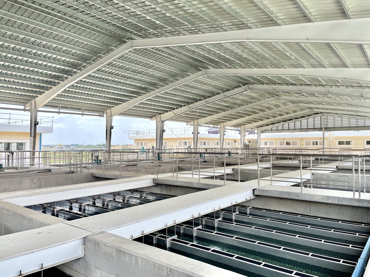 Water treatment or technical facility